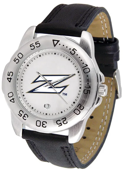 Akron Zips Sport Leather Men’s Watch