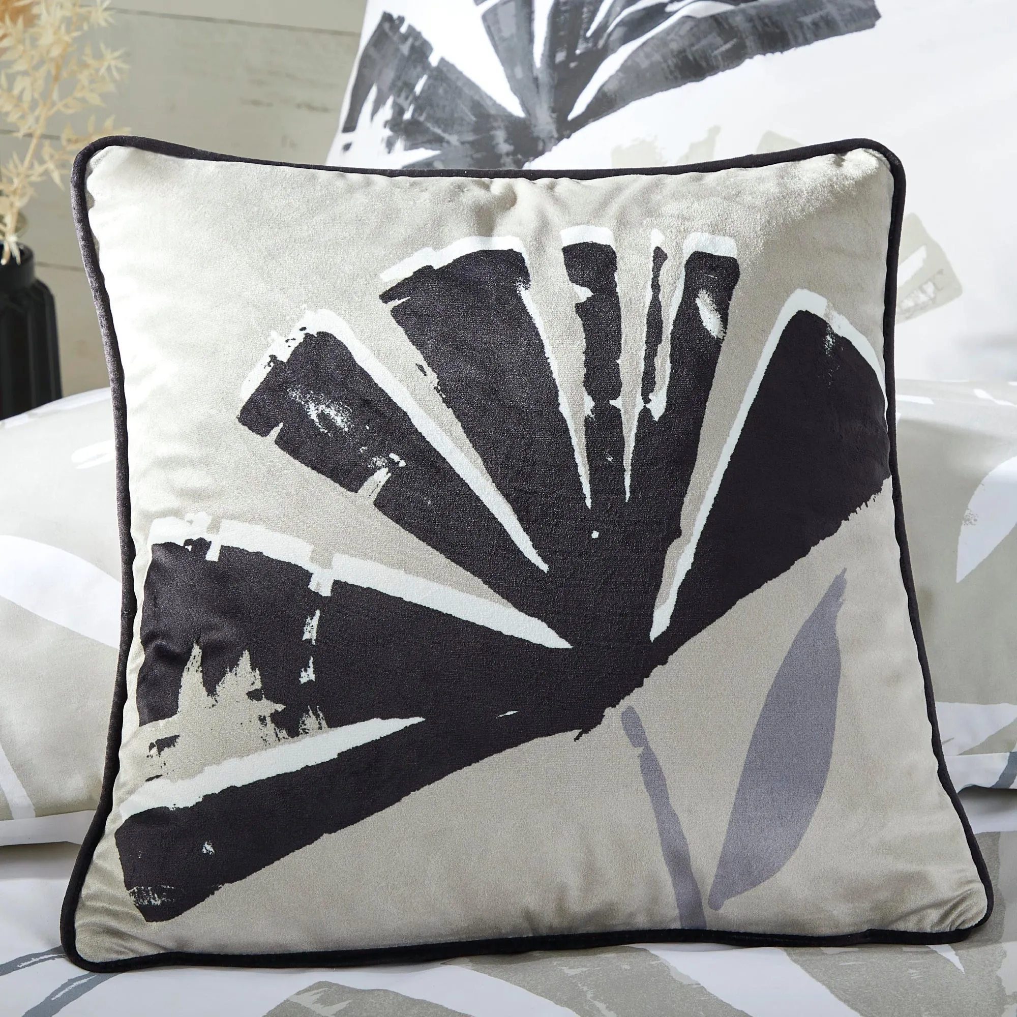 Alma Filled Cushion by Fusion in Natural 43 x 43cm