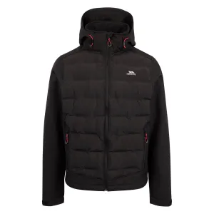 Alwero Men's Hybrid Softshell Jacket in Black