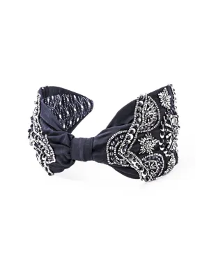 Arabella Black Headband