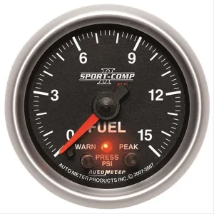 AutoMeter Sport-Comp II Pro-Control Precision Analog Gauge - Model 3667 for Accurate Performance Monitoring