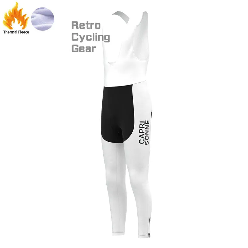 CAPRI White Fleece Retro Cycling Kits