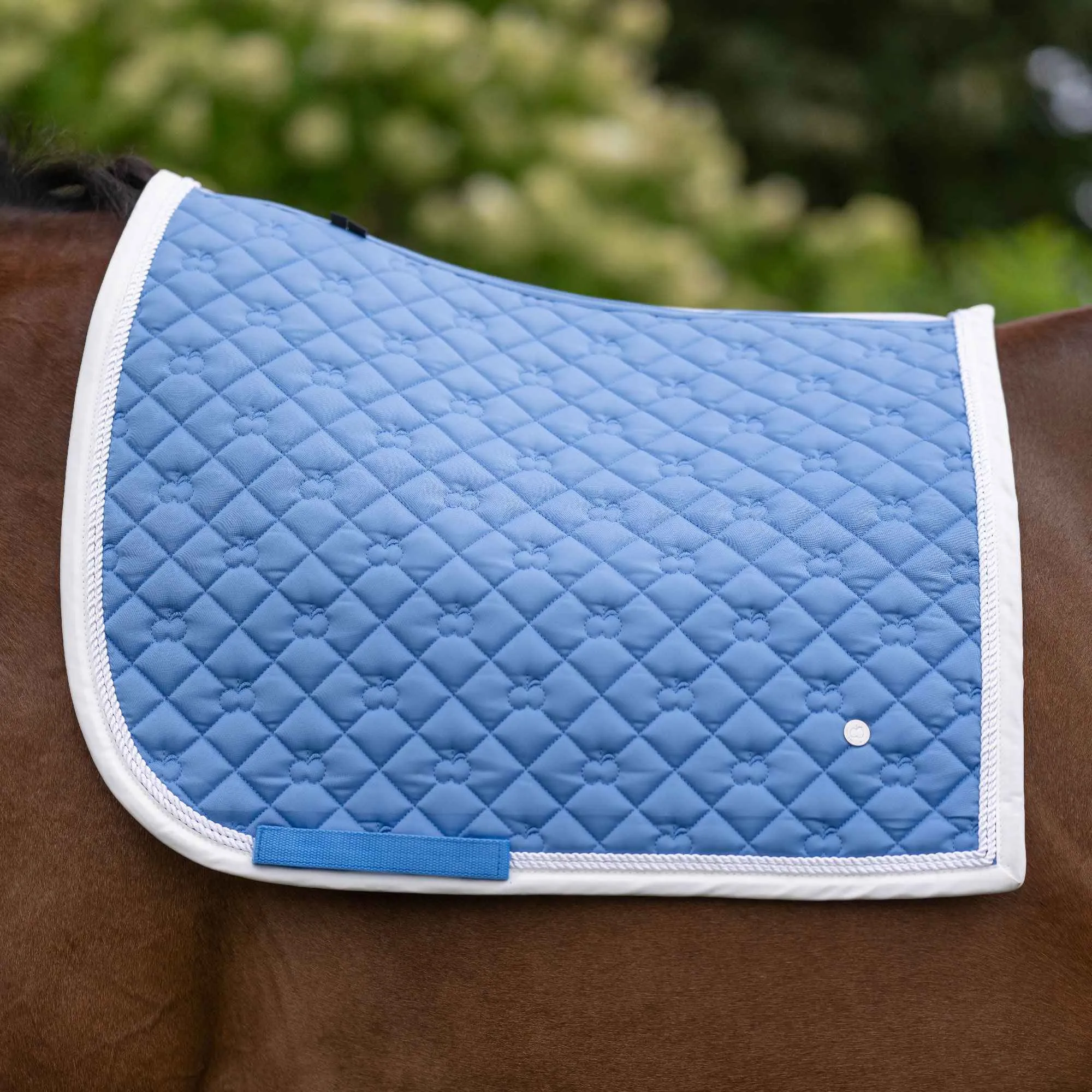 Dapplebay  Sport Dressage Saddle Pad - French Blue