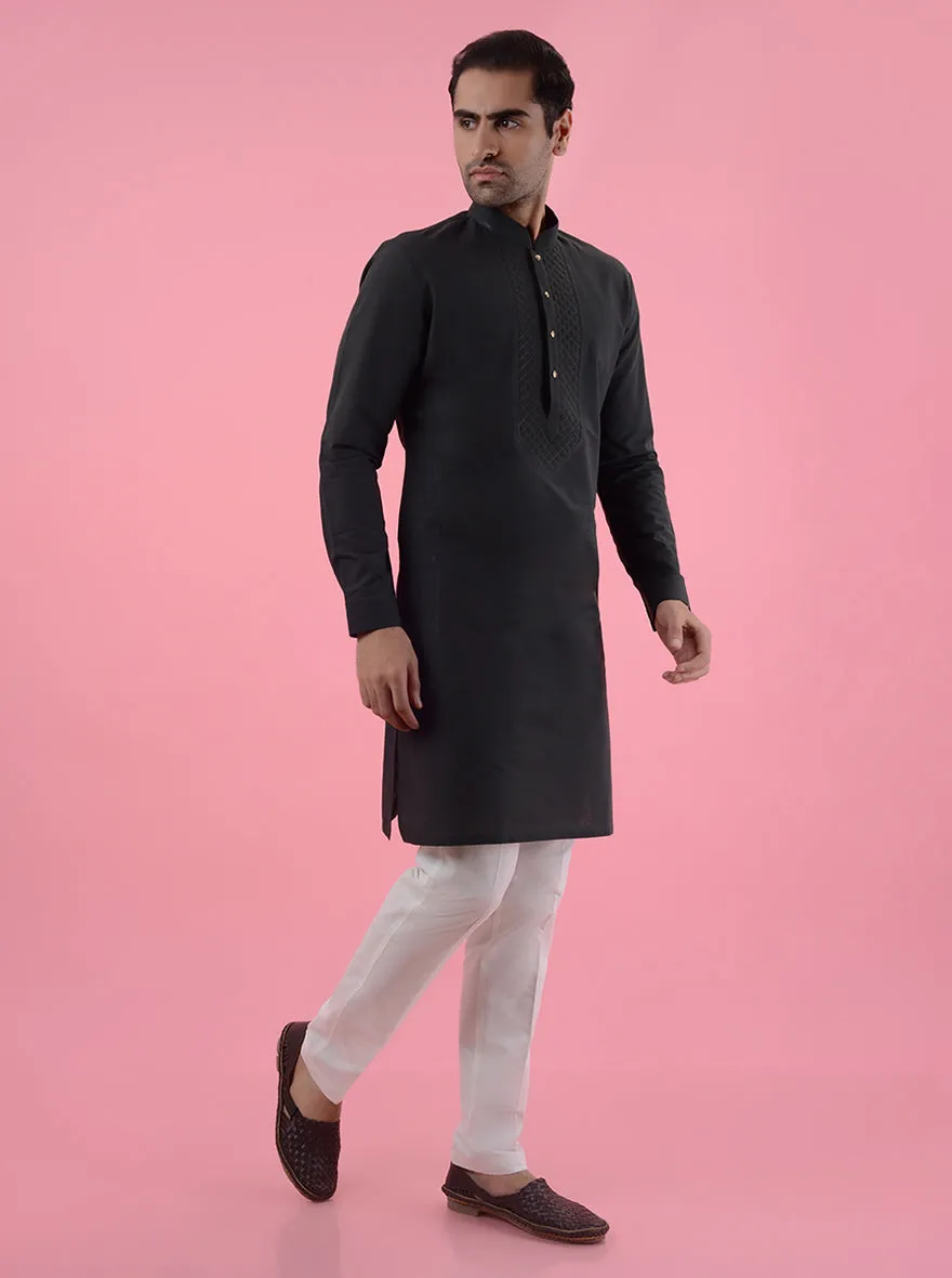 Dark Green Kurta Pajama | TULA