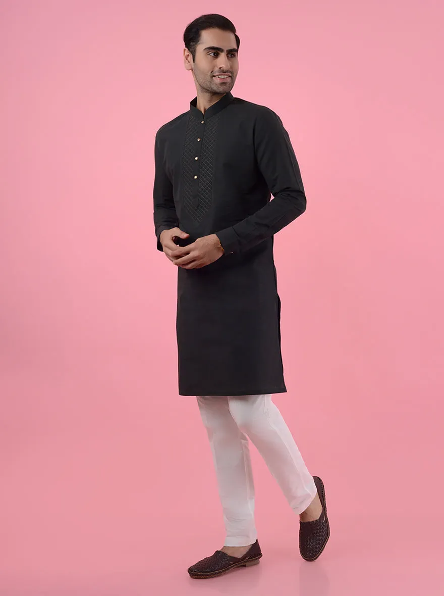 Dark Green Kurta Pajama | TULA