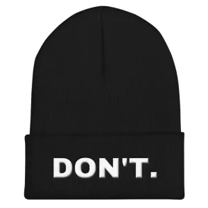 DON'T Feminist Beanie Hat