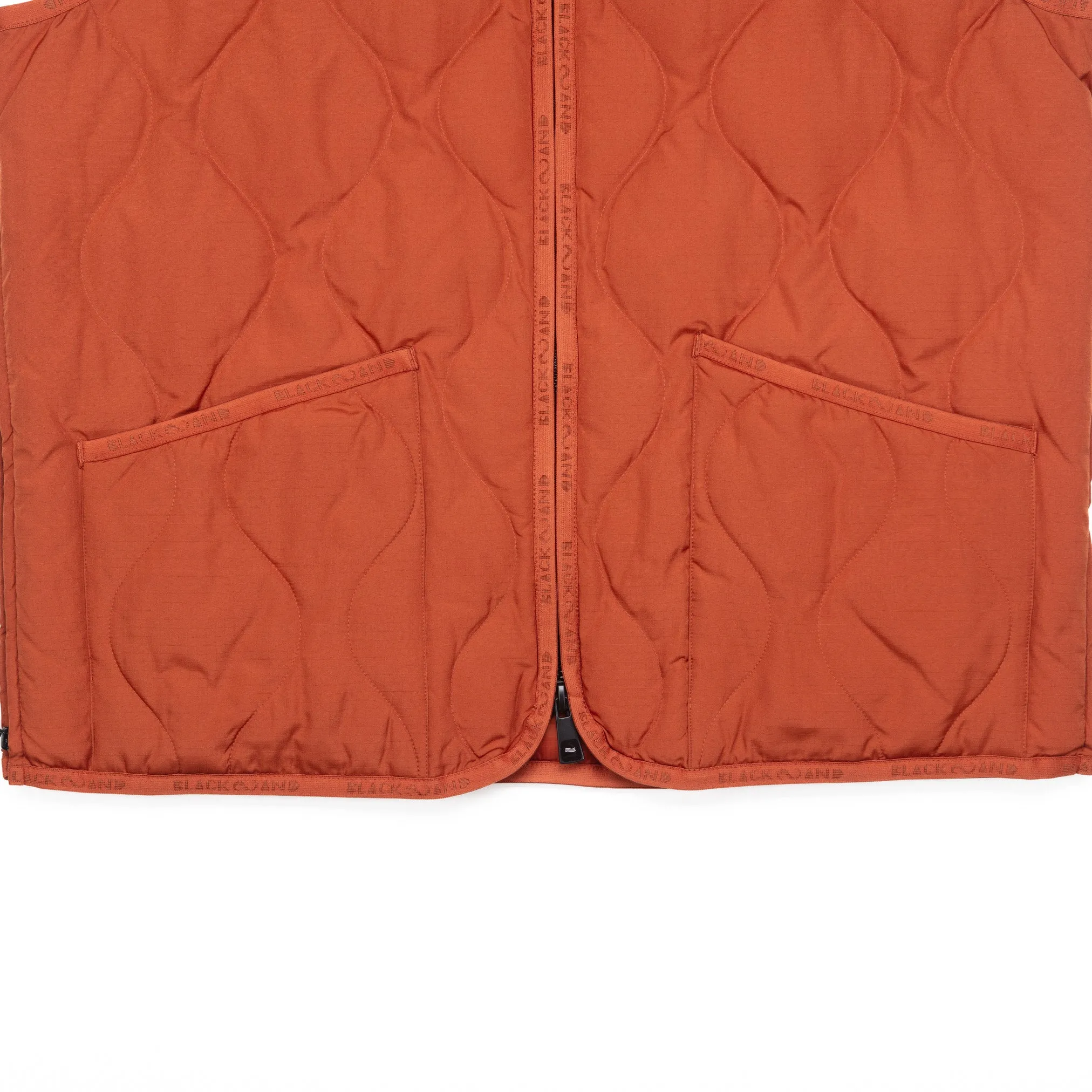 Insulated Vest in Dark Orange