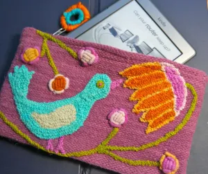 Jenny Krauss Ayacucho Embroidered Clutch Purse