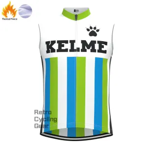 KELME Fleece Retro Cycling Vest