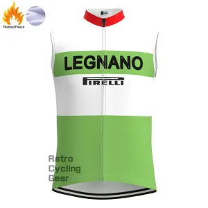 Legnano Fleece Retro Cycling Vest