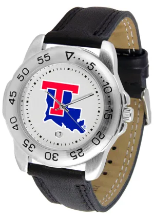 Louisiana Tech Sport Leather Men’s Watch