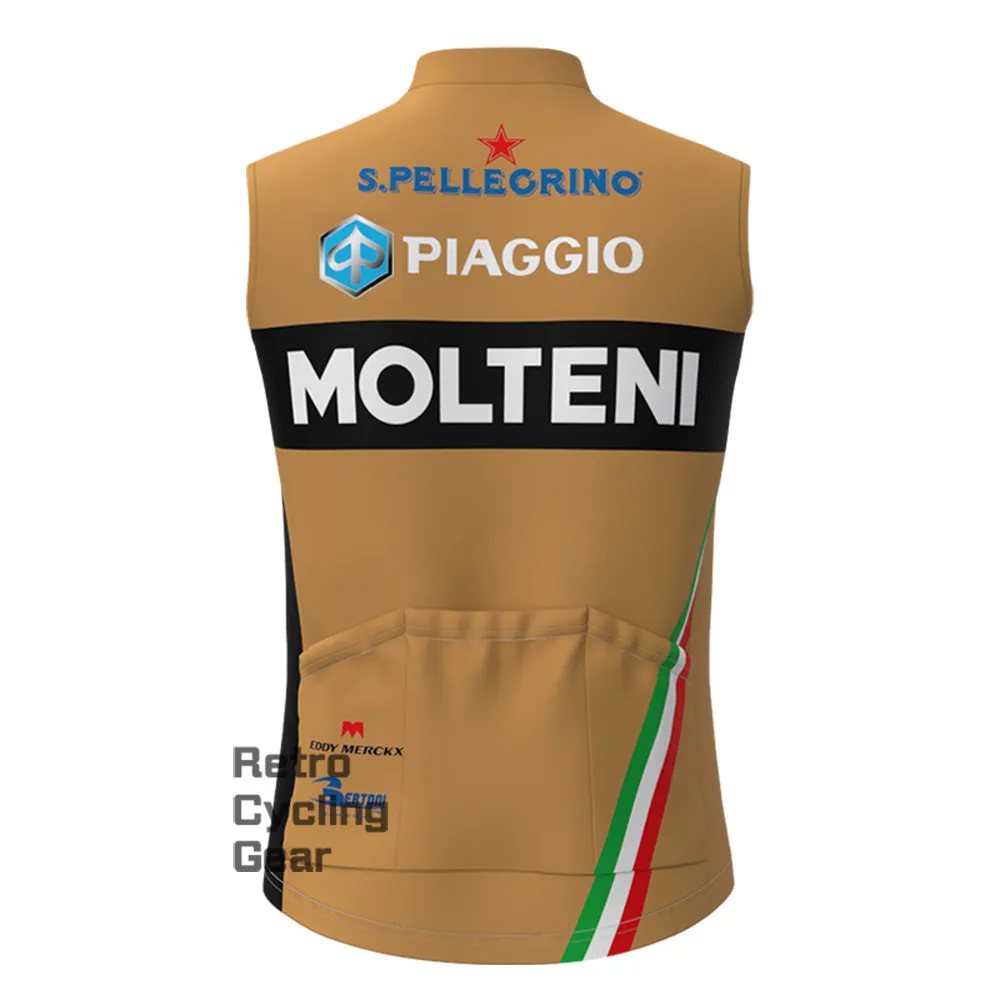 Molteni Piaggio Fleece Retro Cycling Vest