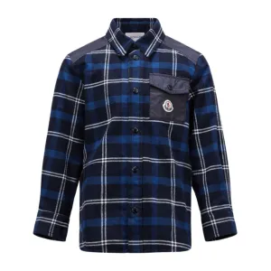 Moncler Checked Flannel Shirt