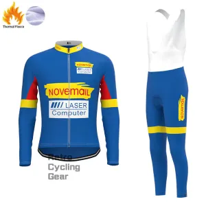 Novemail Fleece Retro Cycling Kits