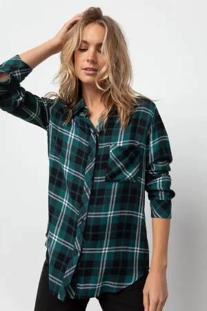 Rails - Hunter Shirt in Pine Black