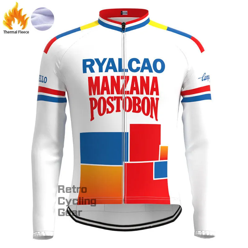 Ryalcao Fleece Retro Cycling Kits