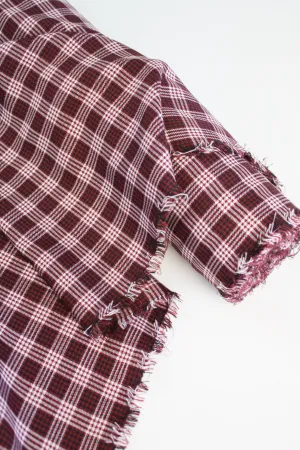 Sloane | Cotton Flannel - Ruby