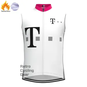 T Fleece Retro Cycling Vest