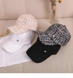 Tweed Baseball Cap