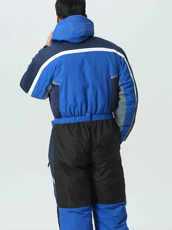 Waterproof Warm Ski Jumpsuit with Fleece Lining - SF2052